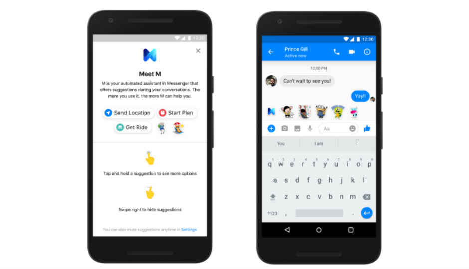 Facebook’s AI-powered M assistant starts rolling out in the US