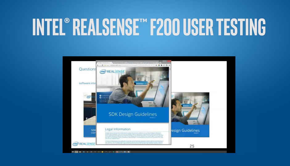 Best UX Practices for Intel RealSense Camera (F200) Applications