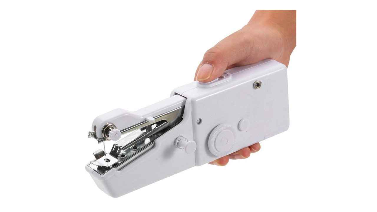 Portable hand-held stitching machines that are convenient to operate