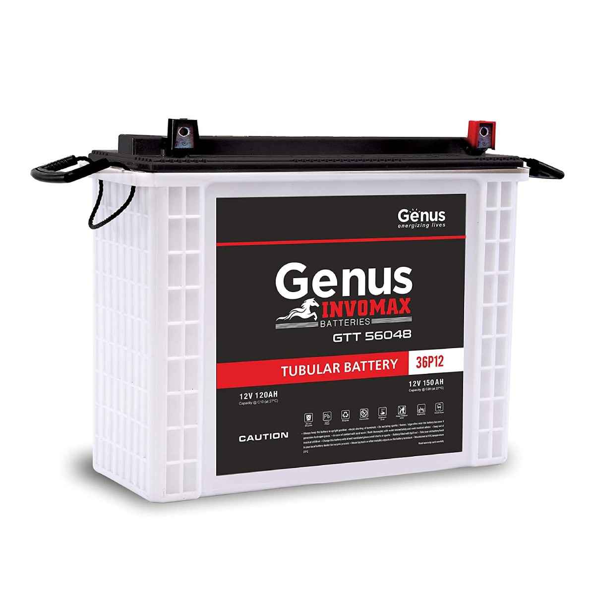 Genus Invomax GTT56048 PP 150 AH Inverter बैटरी  