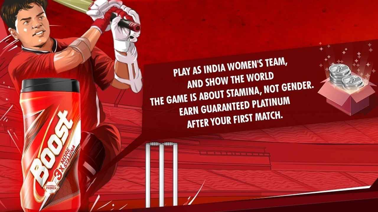 Boost addresses gender prejudice by launching a new cricket game with an all-Women squad in it