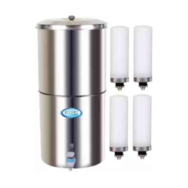 KONVIO Steel 18 L Gravity Based Water Purifier