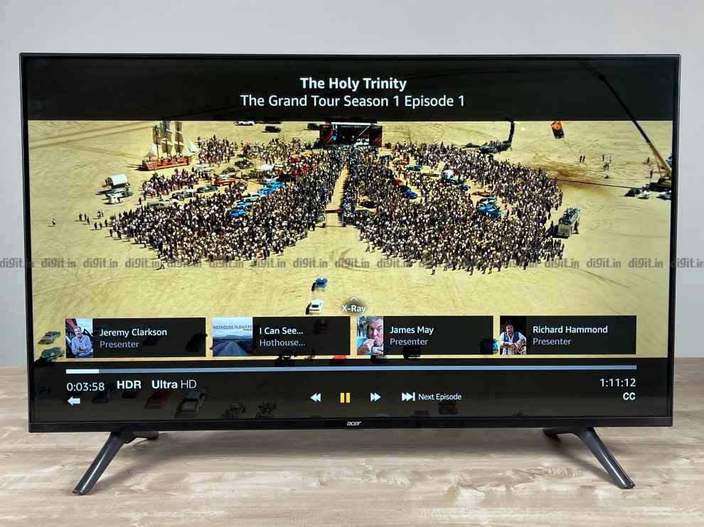 Acer TV can playback HDR 10+ content from Prime Video. 