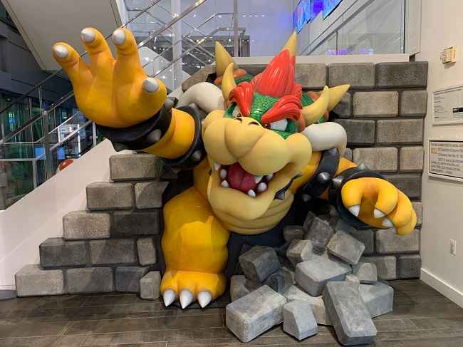 Bowser at Nintendo of America