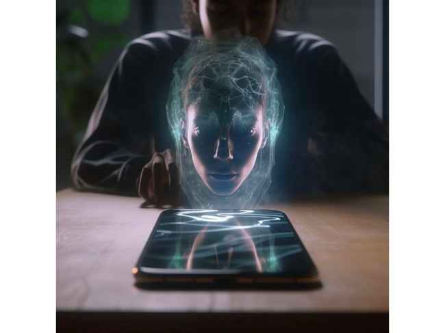Foldable iPhone Holographic