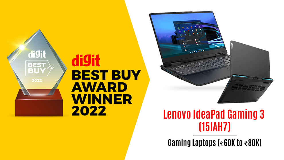 Digit Best Buy Award 2022 Winner: Lenovo IdeaPad Gaming 3