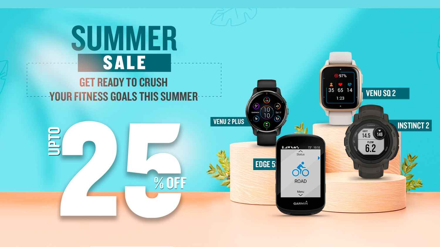 Garmin Summer Sale offers 5 smartwatches with a minimum ₹5000 discount