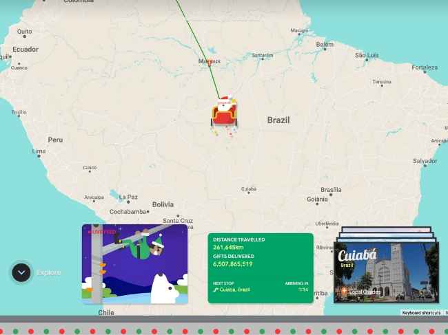 Google Santa Tracker