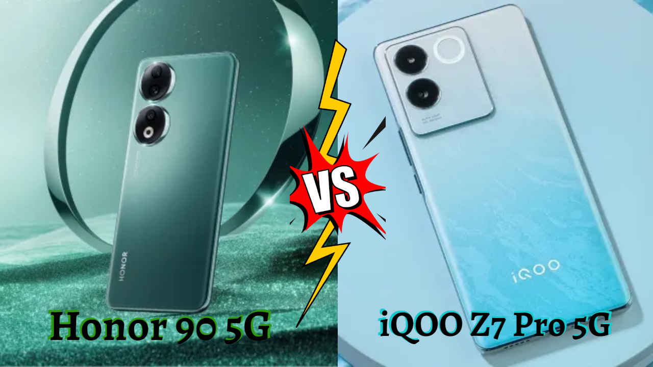 Honor 90 5G Vs iQOO Z7 Pro 5G: Honor का नया नवेला 5G फोन iQOO के Latest फोन को दे रहा मात | Tech News