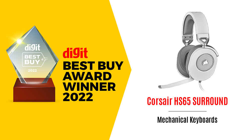 Digit Best Buy Award 2022 Winner: Corsair HS65 SURROUND