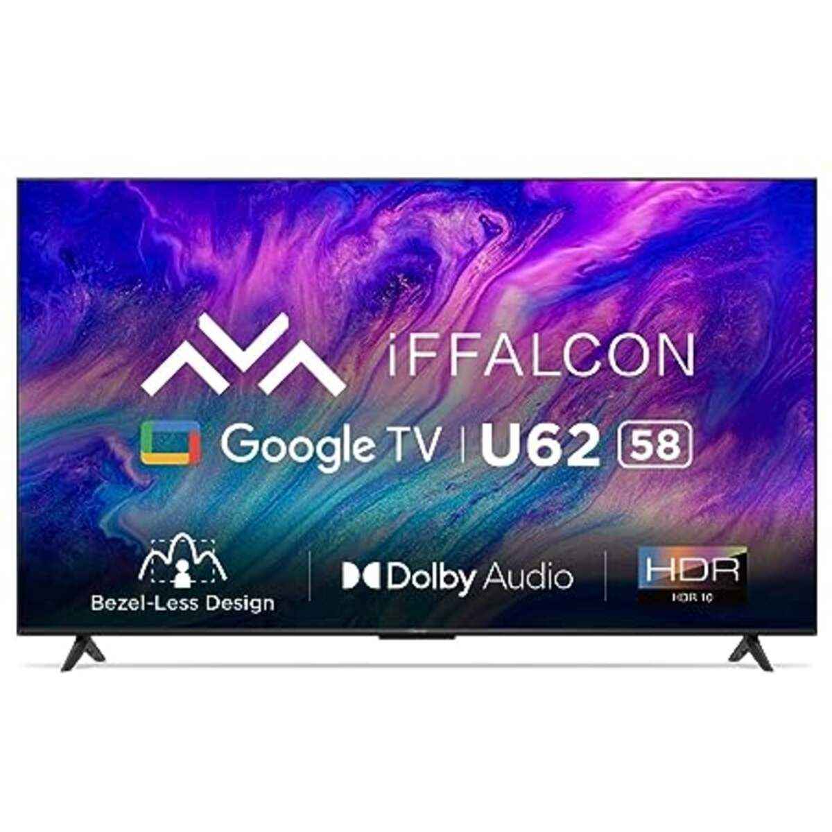 iFFALCON 58 inches 4K Ultra HD Smart LED Google TV iFF58U62