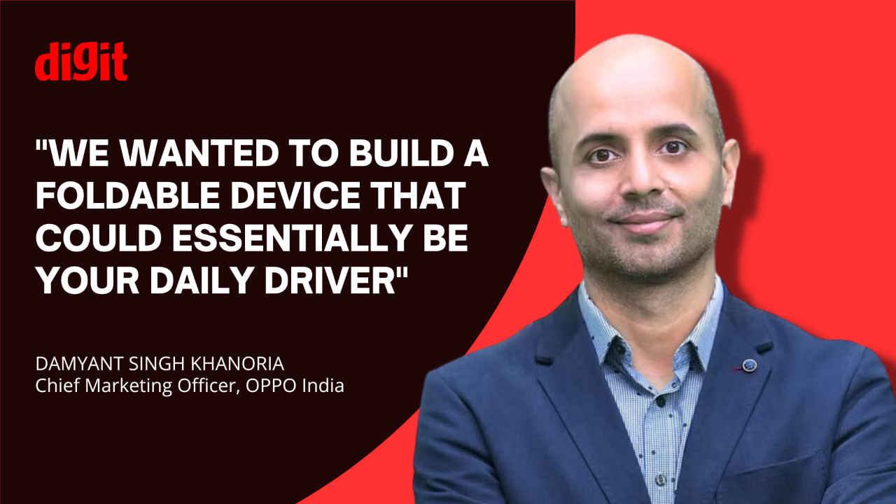 The future is foldable, says OPPO India’s Damyant Singh Khanoria