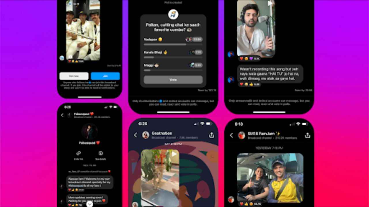 Instagram Broadcast Channels announced: Here are the new features and popular channels in India