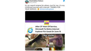 Internet Explorer के बंद होने पर आए ये 30 फनी रिएक्शन, आपको कौन सा पसंद?