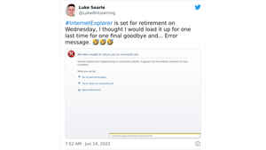 Internet Explorer के बंद होने पर आए ये 30 फनी रिएक्शन, आपको कौन सा पसंद?