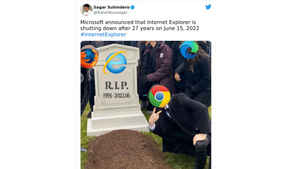 Internet Explorer के बंद होने पर आए ये 30 फनी रिएक्शन, आपको कौन सा पसंद?