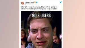 Internet Explorer के बंद होने पर आए ये 30 फनी रिएक्शन, आपको कौन सा पसंद?