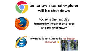 Internet Explorer के बंद होने पर आए ये 30 फनी रिएक्शन, आपको कौन सा पसंद?