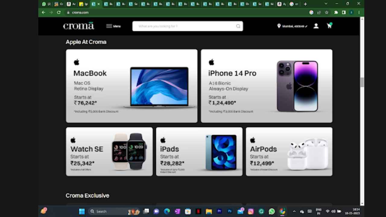 From iPhone to MacBook Air: Croma Apple Days has the best deals on Apple products