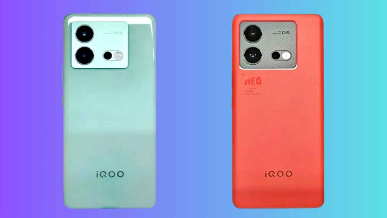 iQOO Neo 8 Series leaked images reveal design and colour of upcoming phones