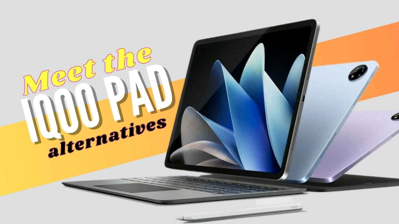 5 alternatives of iQOO Pad tablet available in India