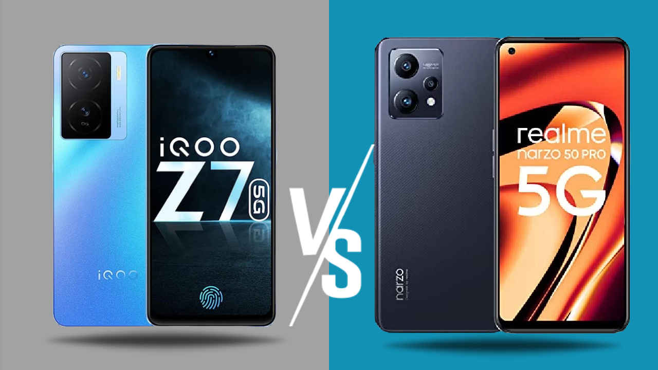 iQOO Z7 5G vs Realme Narzo 50 Pro 5G ಟಾಪ್ 5 ಫೀಚರ್‌ ಹೋಲಿಕೆ! ಯಾವುದು ಬೆಸ್ಟ್ ನೀವೇ ಹೇಳಿ!
