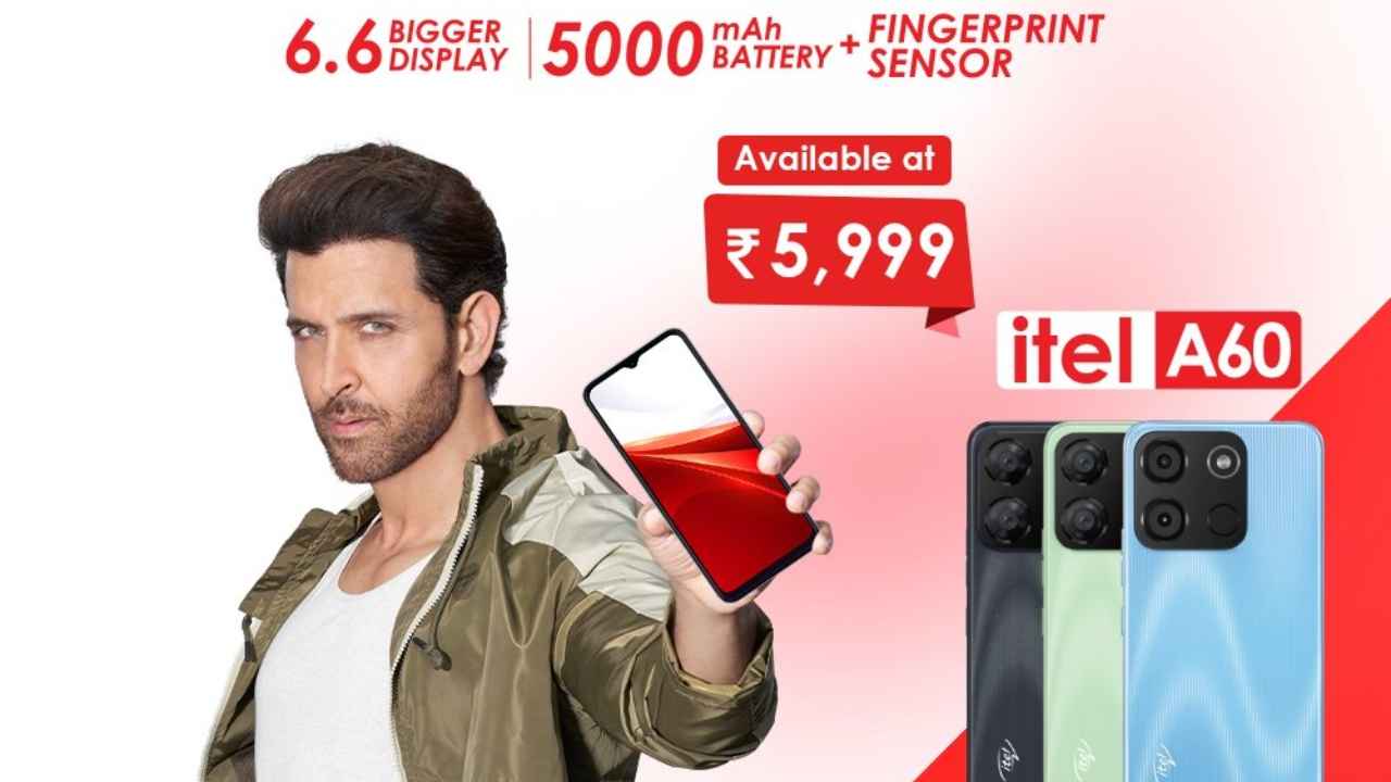 फक्त 5,999 रुपयांमध्ये Itel चा जबरदस्त स्मार्टफोन लाँच, आता बजेटमध्ये मिळतील अप्रतिम फीचर्स