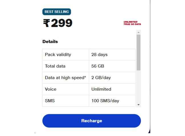 Jio 299