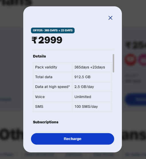 Jio Rs,2999