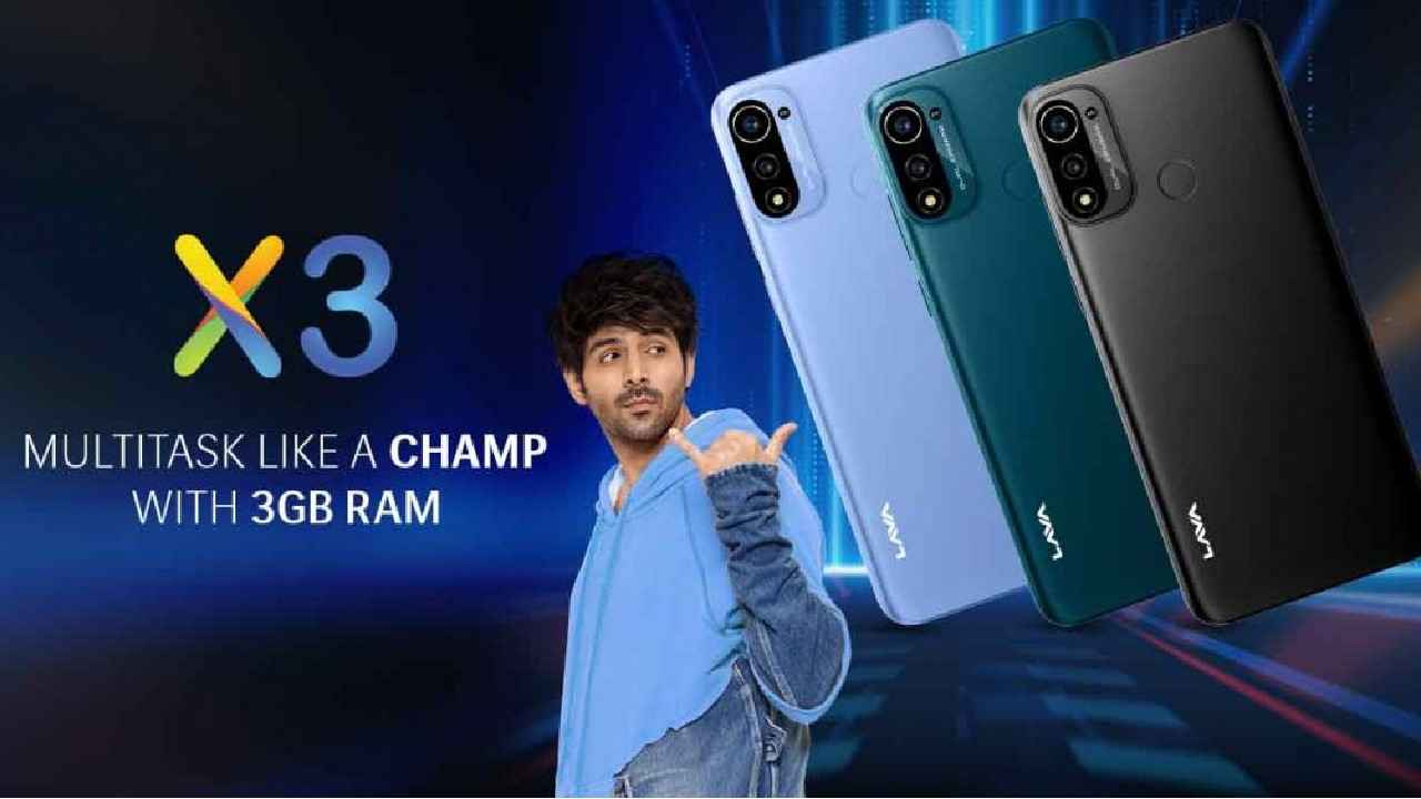 Lava X3 ஸ்மார்ட்போன் வெறும்  ரூ.6,999 விலையில் அறிமுகம் செய்யப்பட்டுள்ளது.