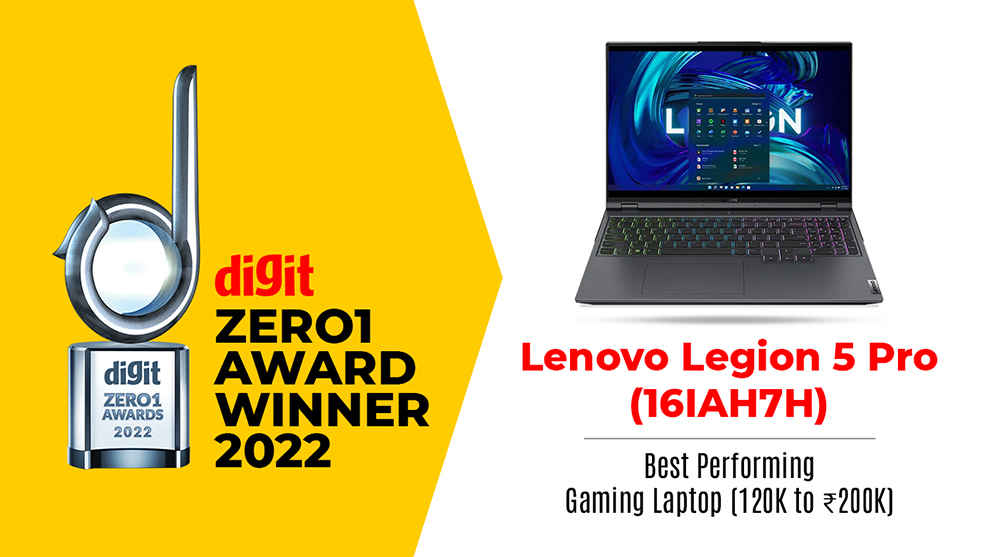 Digit Zero1 Award 2022 Winner: Lenovo Legion 5 Pro