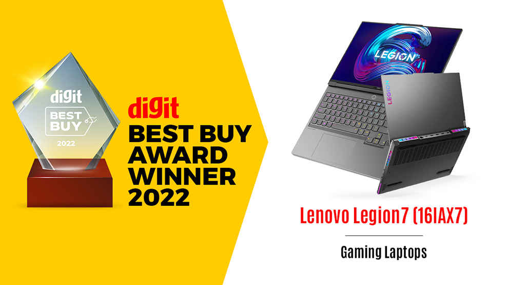 Digit Best Buy Award 2022 Winner: Lenovo Legion 7