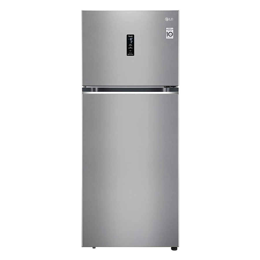 LG 398 L Double Door Refrigerator (GL-T422VPZX)