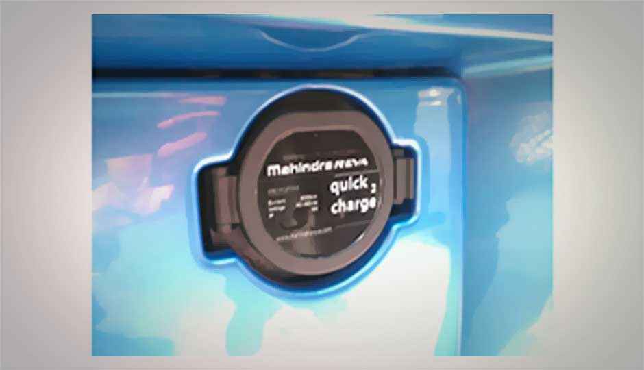 Mahindra E2O at Auto Expo 2014 Mahindra E2O at Auto Expo 2014