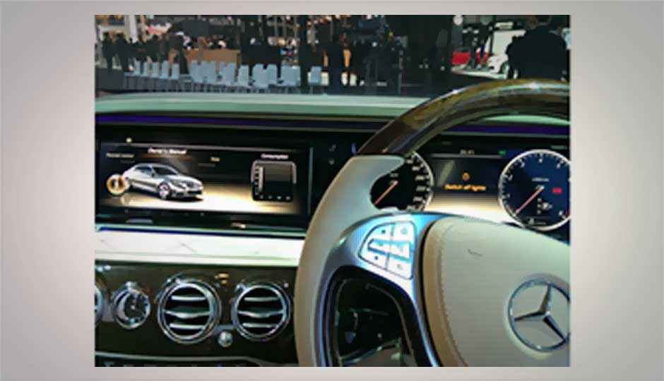 Mercedes Benz S-Class at Auto Expo 2014 Mercedes Benz S-Class at Auto Expo 2014