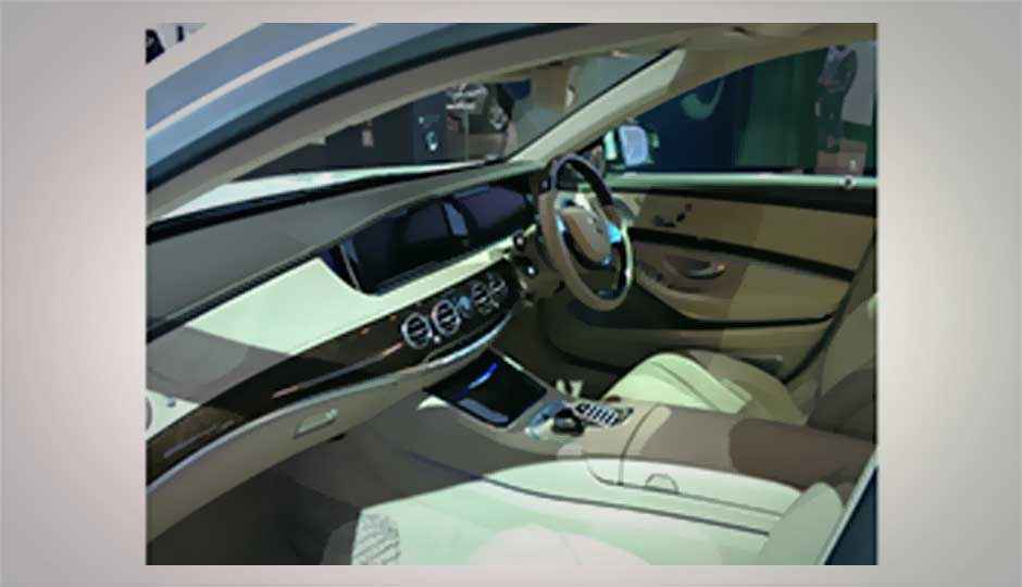Mercedes Benz S-Class at Auto Expo 2014 Mercedes Benz S-Class at Auto Expo 2014