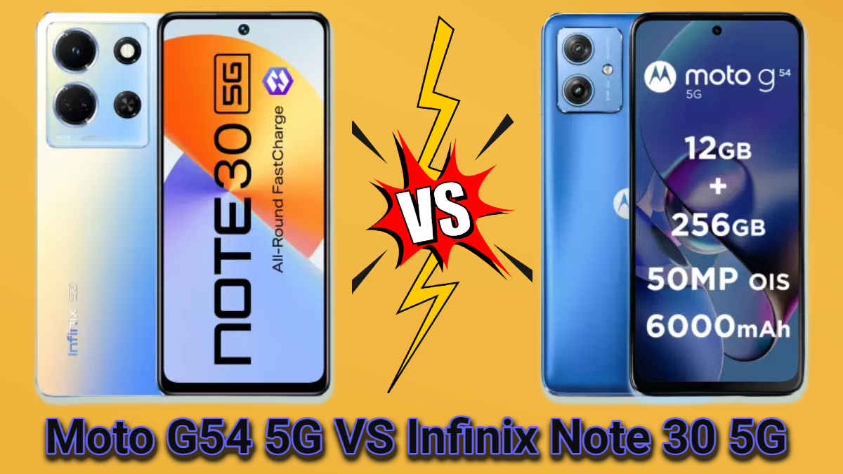 Moto G54 VS Infinix Note 30 5G ஒரே விலை ரேன்ஜ் தான் ஆனா இந்த விஷயத்துக்கு இவன் தான் மாஸ்