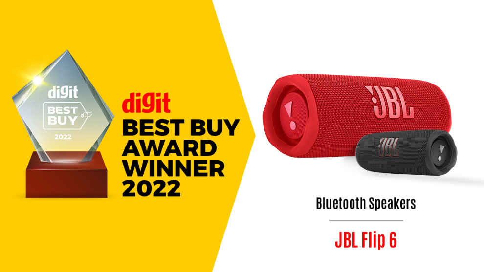 Digit Best Buy Award 2022 Winner: JBL Flip 6