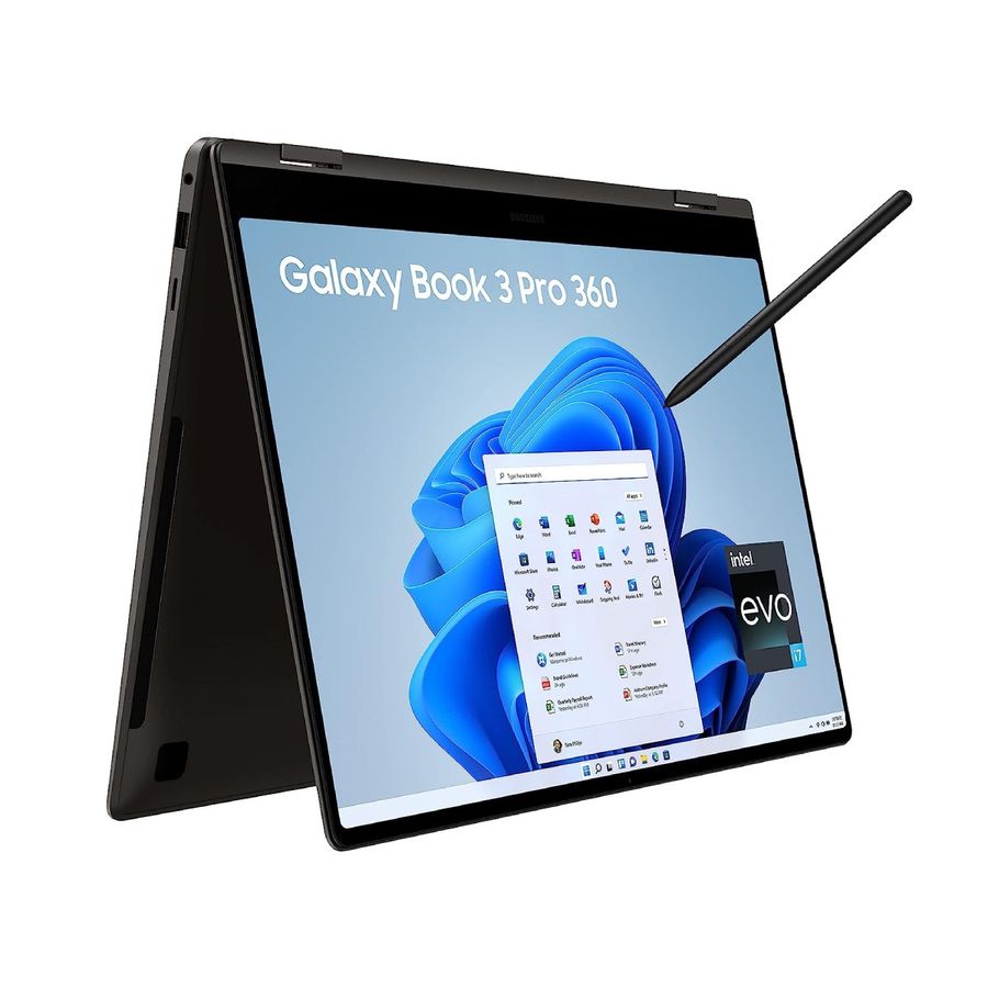 Samsung Galaxy Book3 Pro 360 NP960QFG-KA1IN 13th Gen Core i7-1360P (2023) Price in India, Full Specs - 16th March 2023 - Vimarsana News