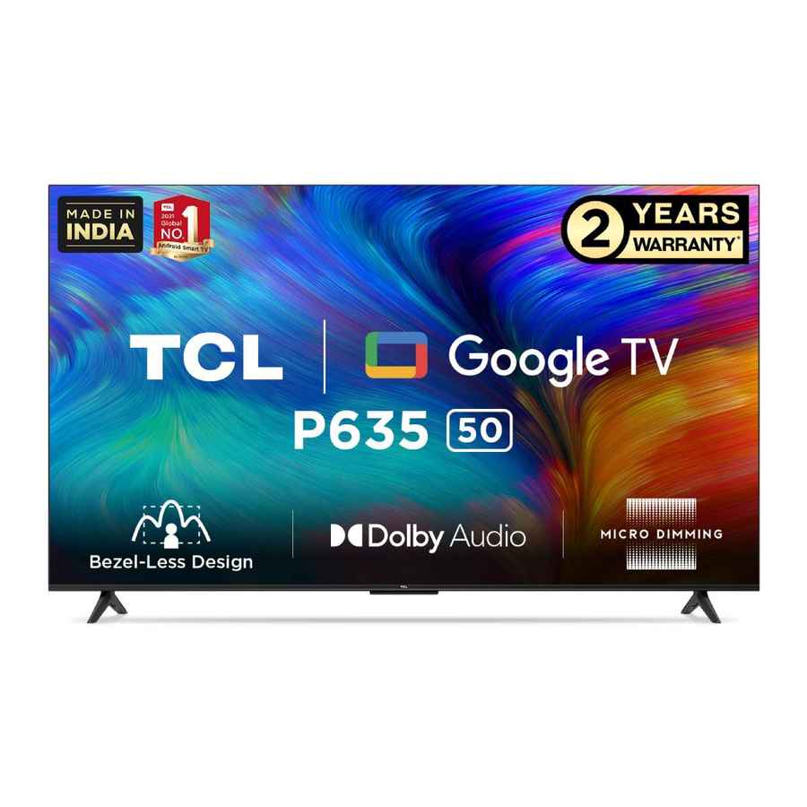 TCL 50-inch 4K Ultra HD TV (50P635)