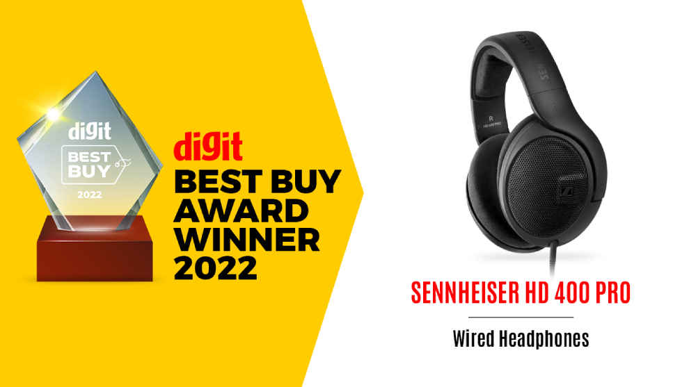 Digit Best Buy Award 2022 Winner: Sennheiser HD 400 PRO