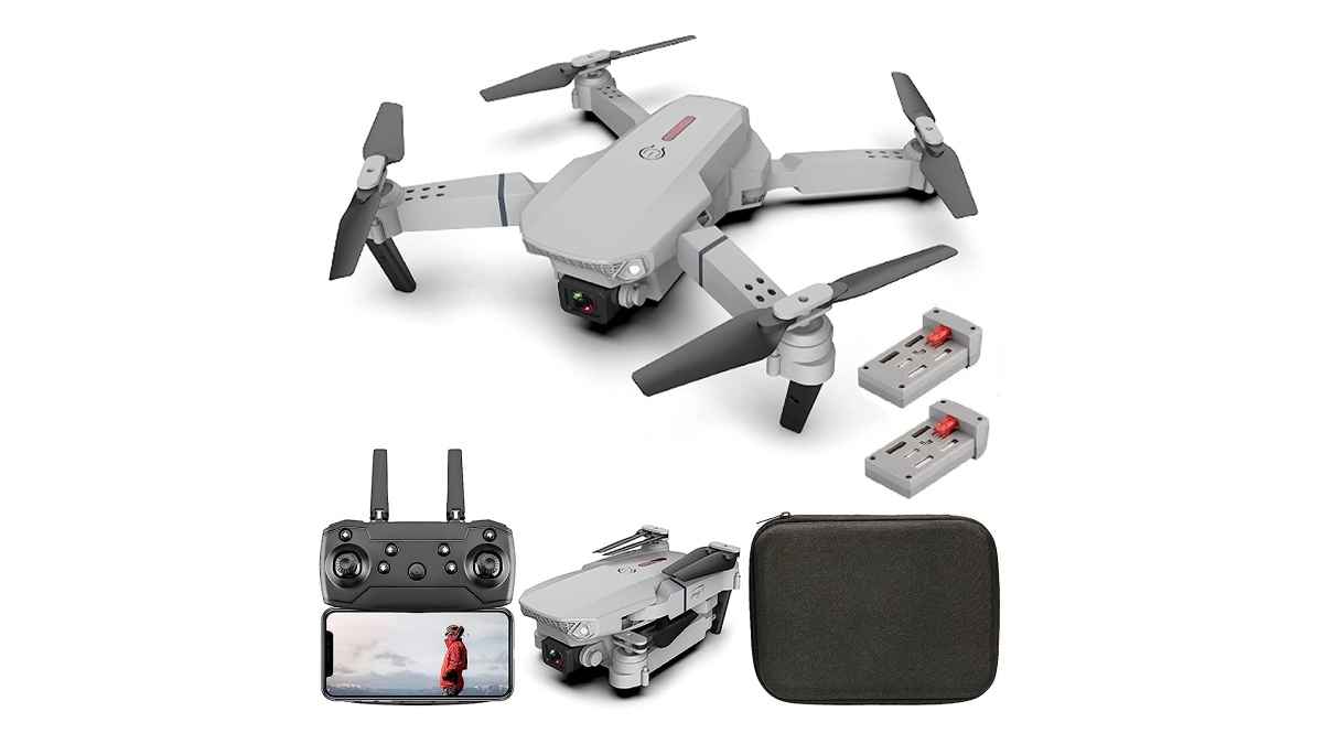 Amitasha Dual Camera Foldable Drone