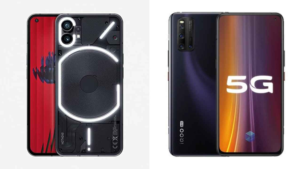 iQOO 3 vs Nothing Phone 1 specs comparison: Which one to buy?