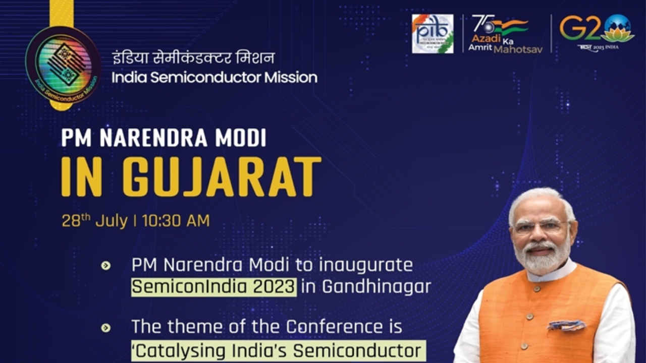 India will provide 50-percent monetary aid to chip makers, said PM Modi at Semicon 2023