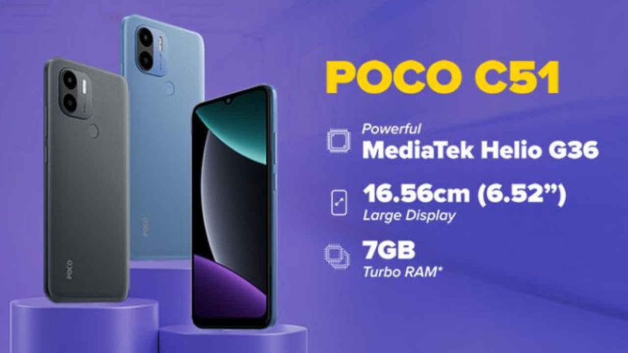 Poco C51 available on Flipkart now: Here are its 4 key specs