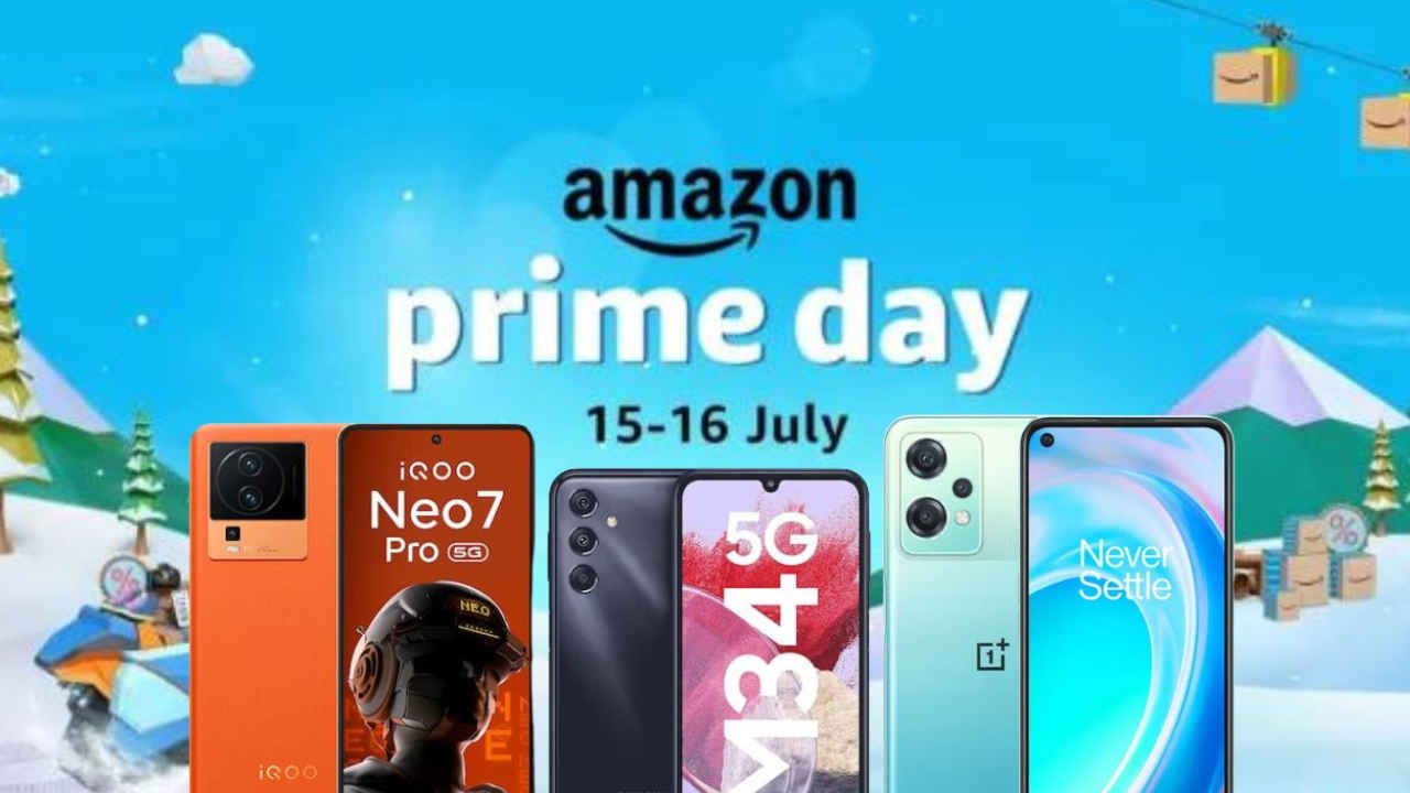 Amazon Prime Day deals live for OnePlus Nord 3, Samsung Galaxy M34, iQOO Neo 7 Pro