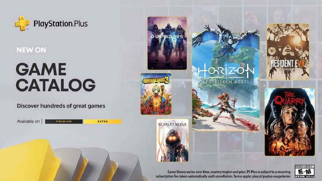 PlayStation Plus February games and Classic Catalog to include Horizon