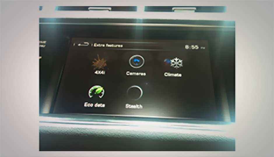 Tech in Range Rover Sport at Auto Expo 2014 Tech in Range Rover Sport at Auto Expo 2014