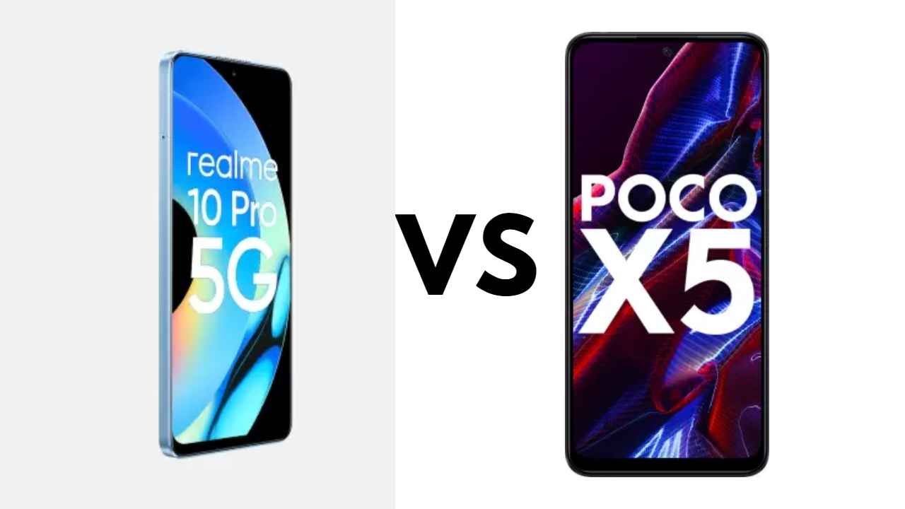 Poco X5 5G बनाम Realme 10 Pro 5G: एक में है शानदार डिस्प्ले तो दूसरे में धांसू कैमरा, आप किसे चुनेंगे?