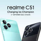 Realme C51 could offer 33-watt fast charging under ₹10,000: Launch on September 4